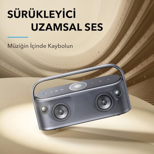 Anker Soundcore Bluetooth Hoparlör & Soundcore Motion X600 Taşınabilir Bluetooth Hoparlör Uzamsal Sesle, 50W Ses, IPX7 Su Geçirmez - 5