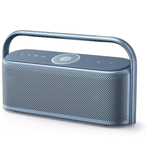 Anker Soundcore Bluetooth Speaker & Soundcore Motion X600 Portable Bluetooth Speaker with Spatial Audio, 50W Sound, IPX7 Waterproof, Blue - 4