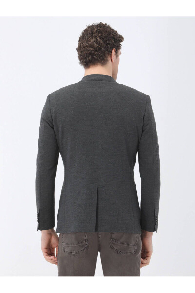 Anthracite Plain Modern Fit Jacket - 10