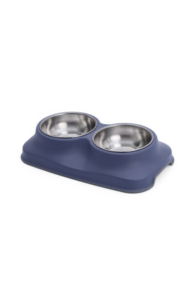 Antibacterial Food and Water Bowl, Cat and Dog Food Bowl (Stainless Steel Bowl) - 3