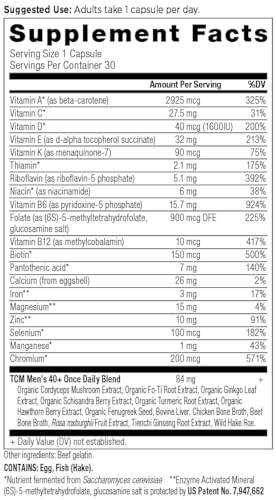 Antik Beslenme Tarafından Erkekler İçin Multivitamin, Antik Multi Erkekler 40+ Tek Günlük Vitamin Takviyesi 30 Adet, A Vitamini, B Vitamini ve K2 Vitamini, Bağışıklık Sistemini Destekler, Paleo ve Keto Dostu - 2