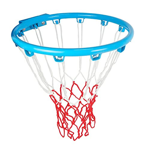 Aoneky 13.5 Inch Indoor Kids Basketball Hoop - Wooden Back Board Replacement Basketball Rim - 1