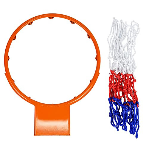 Aoneky Outdoor Replacement Basketball Rim - 18 mm Solid Steel - 5