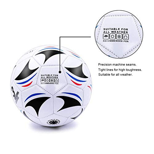 Aoneky Soccer Ball with Pump - 5