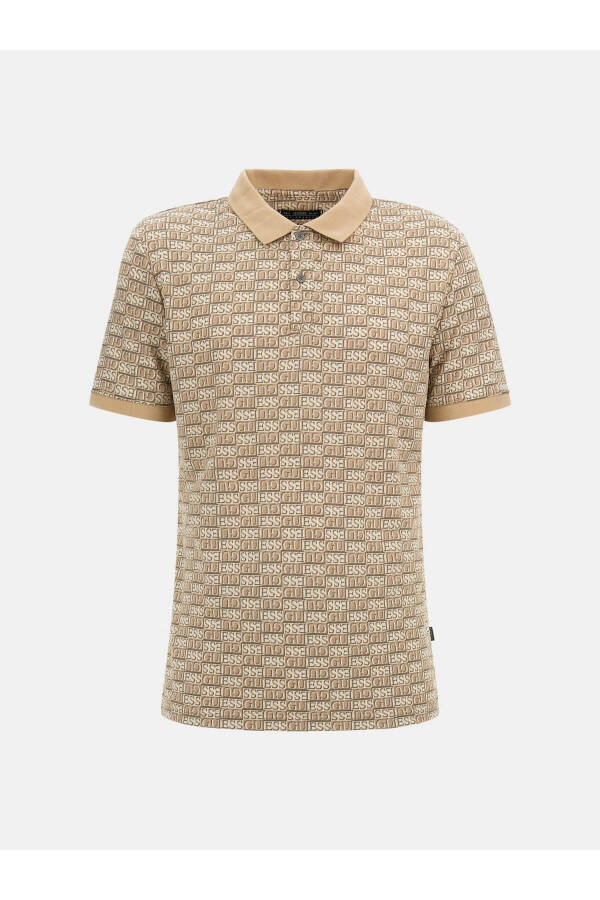 Aop Erkek Slim Fit Polo T-Shirt - 5