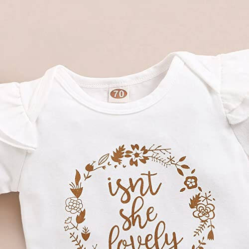 Aoswep Baby Girl Clothes Infant Newborn Girl Outfits Summer Clothes Romper Short - 32