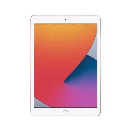 Apple iPad (10,2 дюйма, Wi-Fi, 32 ГБ) - Золотой (Новейшая модель, 8-е поколение) (Восстановленный) - 1