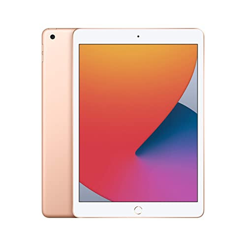 Apple iPad (10.2-inch, Wi-Fi, 32GB) - Gold (Latest Model, 8th Generation) (Renewed) - 2