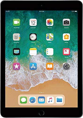 Apple iPad (5. Nesil) Wi-Fi, 128GB - Uzay Grisi (Yenilenmiş) - 1