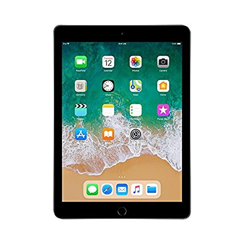 Apple iPad (5th Generation) Wi-Fi, 128GB - Space Gray (Renewed) - 3