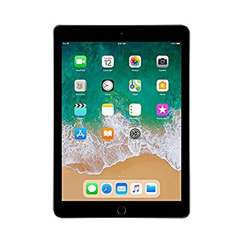 Apple iPad (5th Generation) Wi-Fi, 128GB - Space Gray (Renewed) - 3