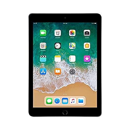 Apple iPad (5th Generation) Wi-Fi, 128GB - Space Gray (Renewed) - 8