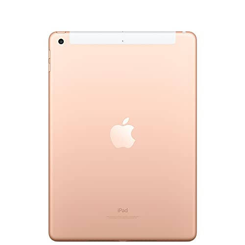 Apple iPad 9,7 дюйма (6-е поколение, 128 ГБ, Wi-Fi + 4G LTE, золотой) (восстановленный) - 3