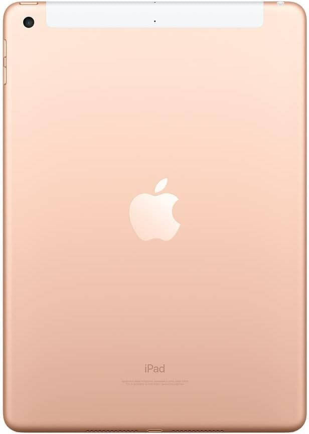 Apple iPad 9,7 дюйма (6-е поколение, 128 ГБ, Wi-Fi + 4G LTE, золотой) (восстановленный) - 2