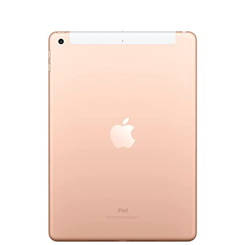 Apple iPad 9,7 дюйма (6-е поколение, 128 ГБ, Wi-Fi + 4G LTE, золотой) (восстановленный) - 6