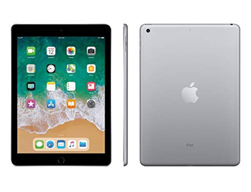 Apple iPad 9,7 dyuymli Retina displeyli, Wi-Fi, 32GB, Touch ID, 2017-yil modeli - Kosmik kulrang (Yangilangan) - 4