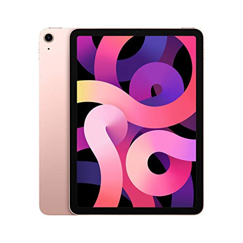 Apple iPad Air (10,9 дюйма, Wi-Fi, 64 ГБ) - Розовое золото (Новейшая модель, 4-е поколение) (Восстановленный) - 1