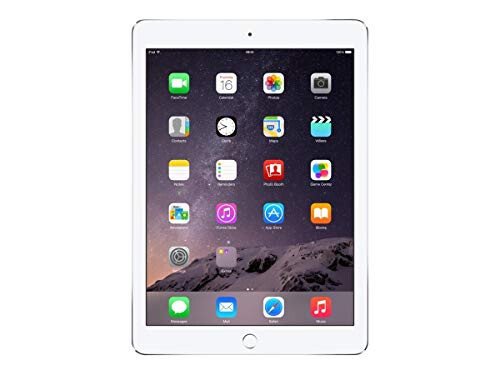 Apple iPad Air 2 MGKM2LL/A (64GB, Wi-Fi, Silver) NEWEST VERSION (Renewed) - 1