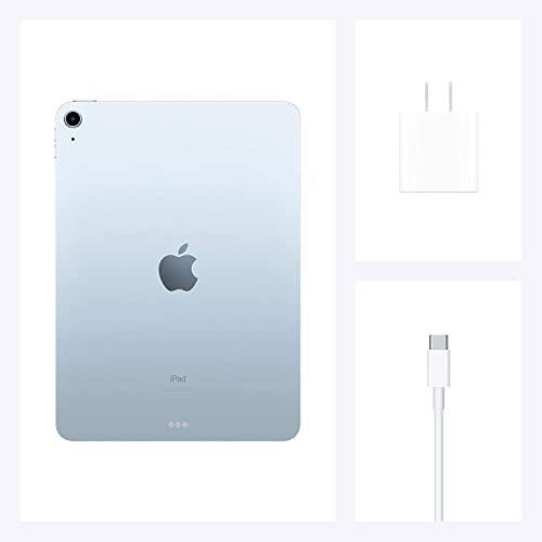 Apple iPad Air 2020 года (10,9 дюйма, Wi-Fi, 64 ГБ) - небесно-голубой (восстановленный) - 7