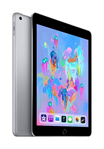 Apple iPad Early 2018 (9,7 дюйма, Wi-Fi, 32 ГБ) - Серый космос (Обновленный премиум) - 1