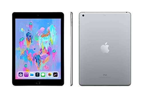 Apple iPad Early 2018 (9,7 дюйма, Wi-Fi, 32 ГБ) - Серый космос (Обновленный премиум) - 4