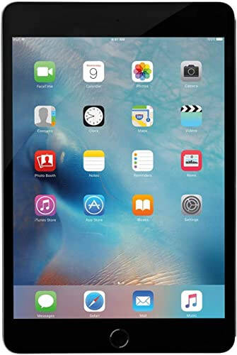 Apple iPad Mini 4, 128GB, Kosmik kulrang - Wi-Fi + Uyali aloqa (Yangilangan) - 5