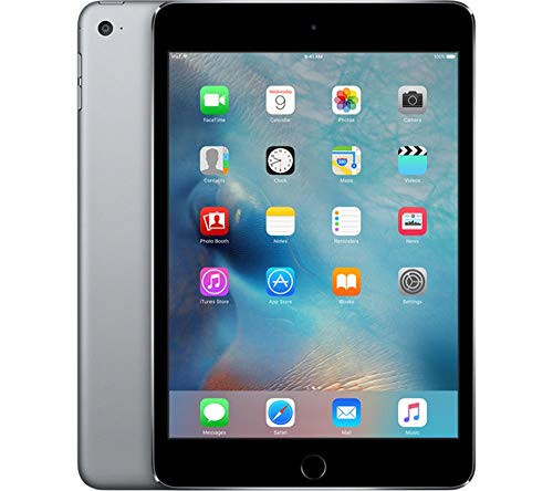 Apple iPad Mini 4 64GB, WiFi + Cellular, MK802LL/A Space Gray (Renewed) - 2