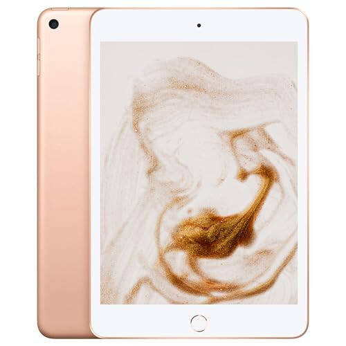 Apple iPad Mini, 5th Generation (Wi-Fi, 64GB) - Gold (Renewed) - 5