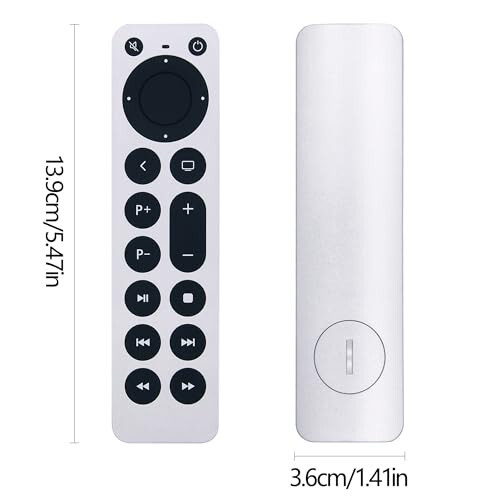 Apple TV 4K/ Gen 1 2 3 4/ HD A2169 A1842 A1625 A1427 A1469 A1378 A1218 İçin Yeni Evrensel Yedek Apple Uzaktan Kumanda (TV Kontrol Fonksiyonlu) - 7