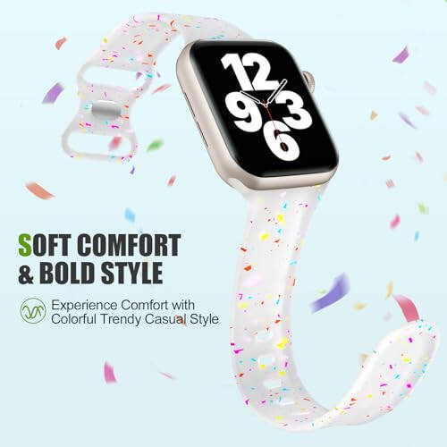 Apple Watch Band ile Uyumlu Wepro Spor Bant 40mm 41mm 38mm 44mm 45mm 42mm 49mm Kadın Erkek, Cilt Dostu Yumuşak Silikon Su Geçirmez Kordon iWatch Band Serisi 9 8 7 6 5 4 3 2 1 Ultra 2 SE - 3