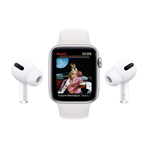 Apple Watch SE (GPS, 40 mm) - Kumush Alyuminiy Korpus Oq Sport Bant bilan (Yangilangan) - 7