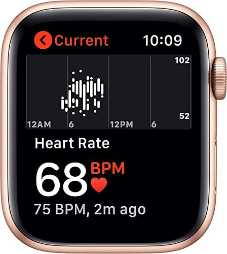 Apple Watch SE (GPS, 40mm) - Altın Alüminyum Kasa ve Starlight Spor Bant - Standart (Yenilenmiş) - 7