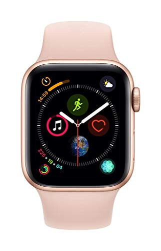 Apple Watch Series 4 (GPS + Cellular, 40MM) - Altın Alüminyum Kasa Pembe Kum Spor Bantlı (Yenilenmiş) - 2