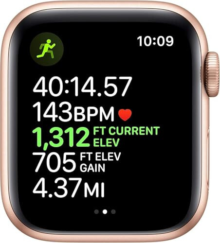 Apple Watch Series 4 (GPS + Cellular, 40MM) - Altın Alüminyum Kasa Pembe Kum Spor Bantlı (Yenilenmiş) - 3