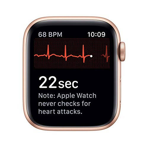 Apple Watch Series 5 (GPS, 44MM) - Altın Alüminyum Kasa Pembe Kum Spor Bantlı (Yenilenmiş) - 9