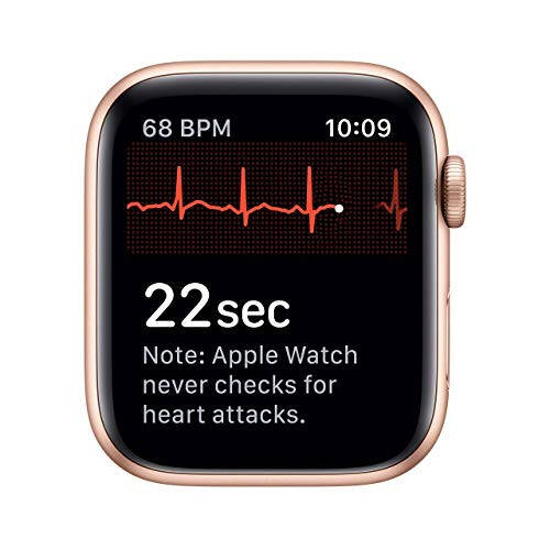 Apple Watch Series 5 (GPS, 44MM) - Altın Alüminyum Kasa Pembe Kum Spor Bantlı (Yenilenmiş) - 4