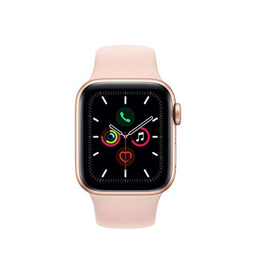 Apple Watch Series 5 (GPS + Cellular, 40MM) - золотой алюминиевый корпус с розовым спортивным ремешком (восстановленный) - 8