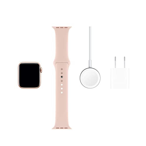 Apple Watch Series 5 (GPS + Hücresel, 40MM) - Altın Alüminyum Kasa Pembe Spor Bantlı (Yenilenmiş) - 12