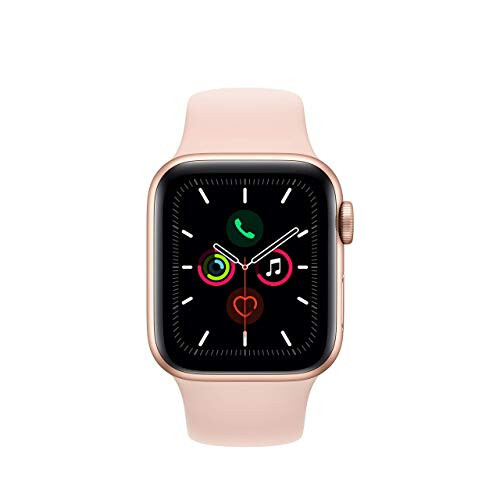 Apple Watch Series 5 (GPS + Hücresel, 40MM) - Altın Alüminyum Kasa Pembe Spor Bantlı (Yenilenmiş) - 2