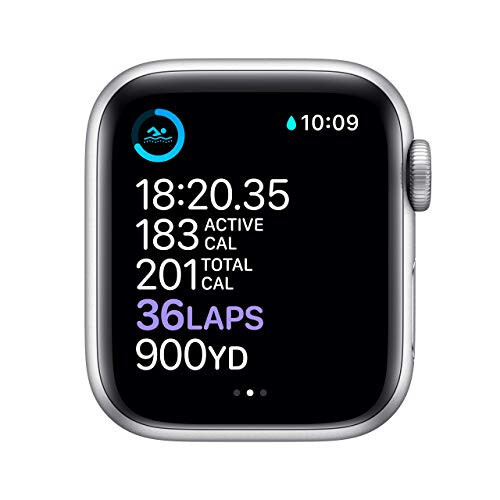 Apple Watch Series 6 (GPS + Hücresel, 40mm) - Gümüş Paslanmaz Çelik Kasa ile Beyaz Spor Bant (Yenilenmiş) - 4