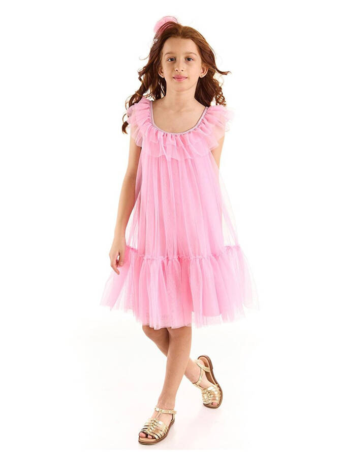 April Sequined Tutu Dress for Girls - 1