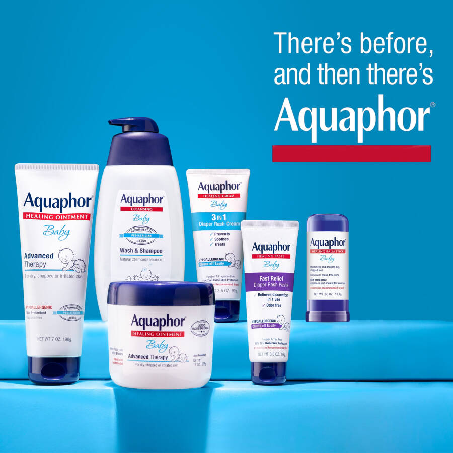 Aquaphor Baby Healing Balm Stick With Avocado Oil and Shea Butter, 0.65 Oz - 11