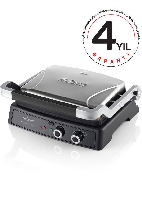 Ar2044 Inx Kantintost Stainless Steel Pro Grill And Toaster - 1