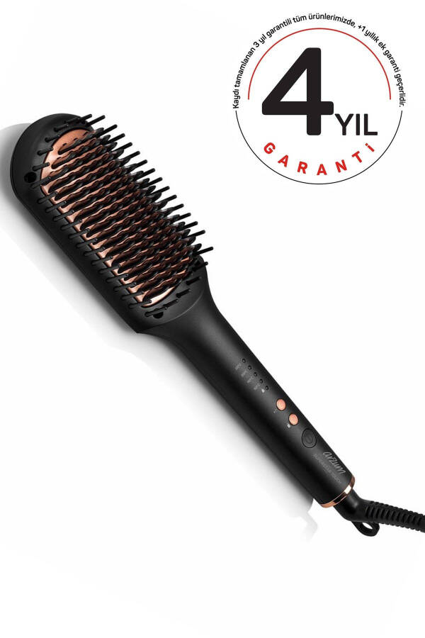 AR5068 Superstar Touch Hair Straightening Brush - Black - 1