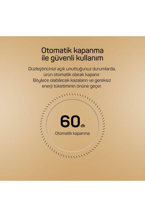 Ar5081 Prostyle Gold Geniş Seramik Plaka Saç Düzleştirici - 6