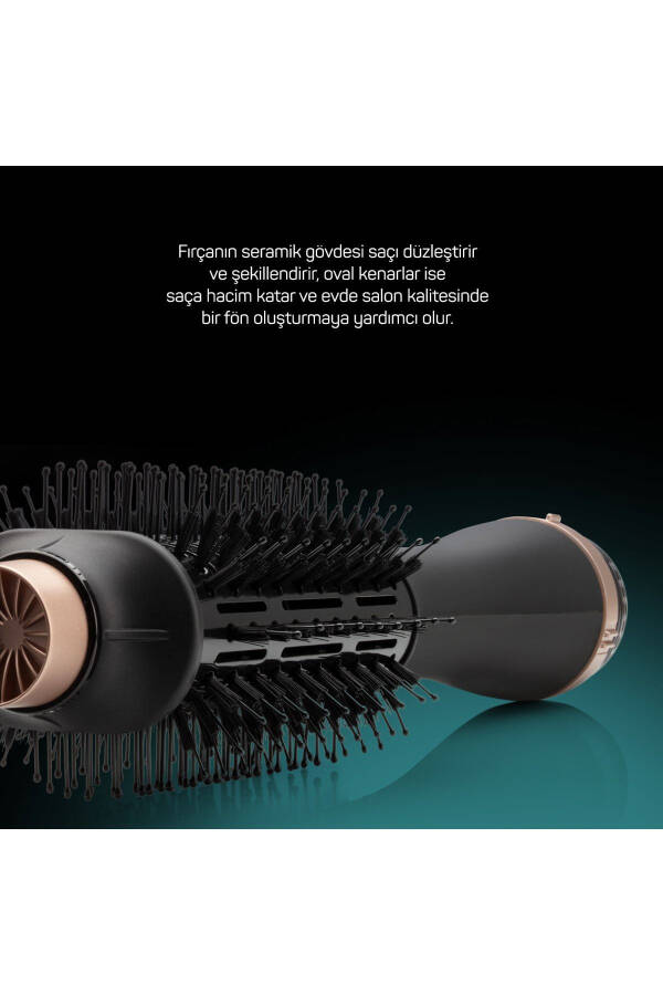 Ar5083 Volume Pro Ultra Air Blow Dryer Hair Styling Brush - Black - 8