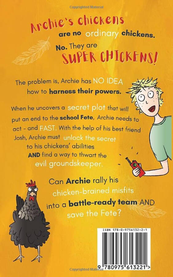 Archie ve Kazayla Kahraman Tavuklar: Archie ve Süper Kahraman Tavuklarının Komik Maceraları | 8-12 Yaş Çocuklar İçin Aksiyon Komedi Eğlencesi - 4