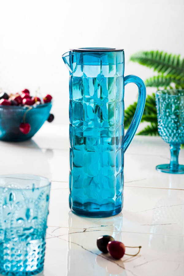 Arkilik Allegra 1.5 Lt Aquamarine Pitcher (Fits Refrigerator Shelf) - 1