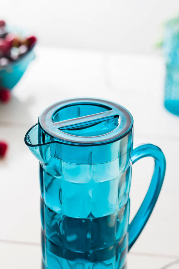 Arkilik Allegra 1.5 Lt Aquamarine Pitcher (Fits Refrigerator Shelf) - 6