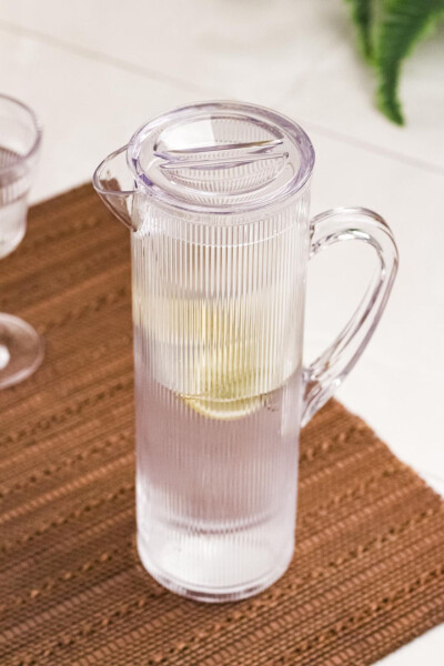 Arkilik Baroque 1.5 L Clear Pitcher (Fits Refrigerator Door Shelf) - 2